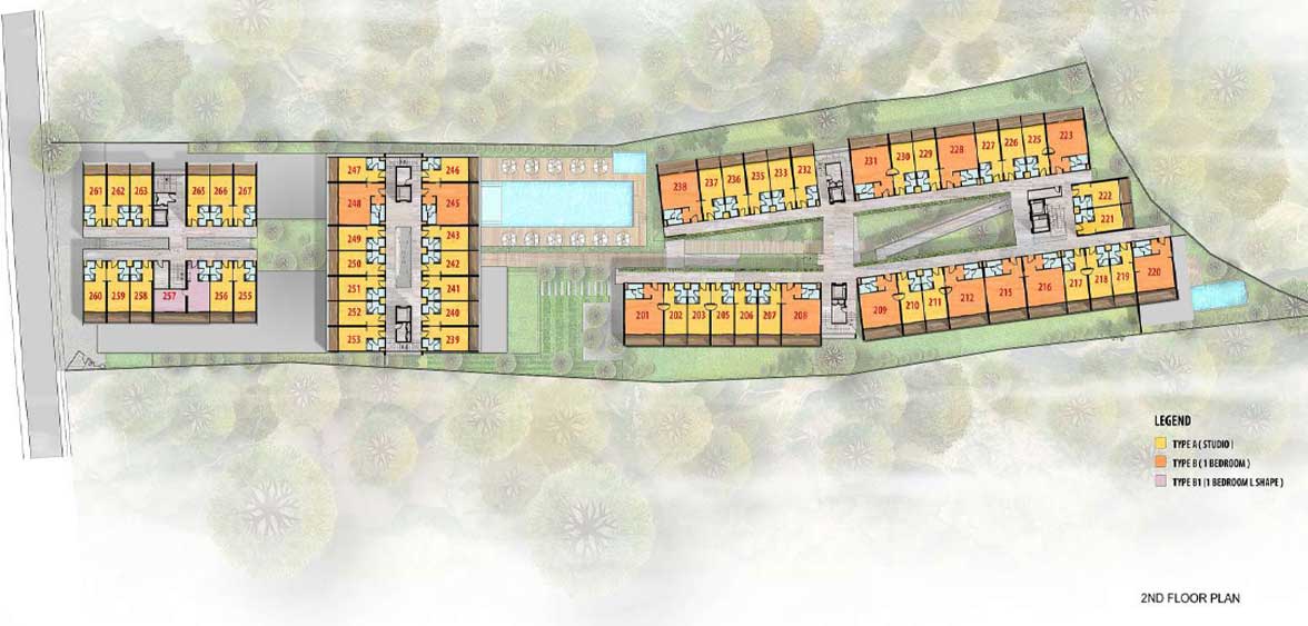 Citadines-berawa-beach-bali-floorplan-2ndfloor