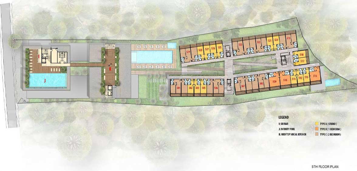 Citadines-berawa-beach-bali-floorplan-5thfloor