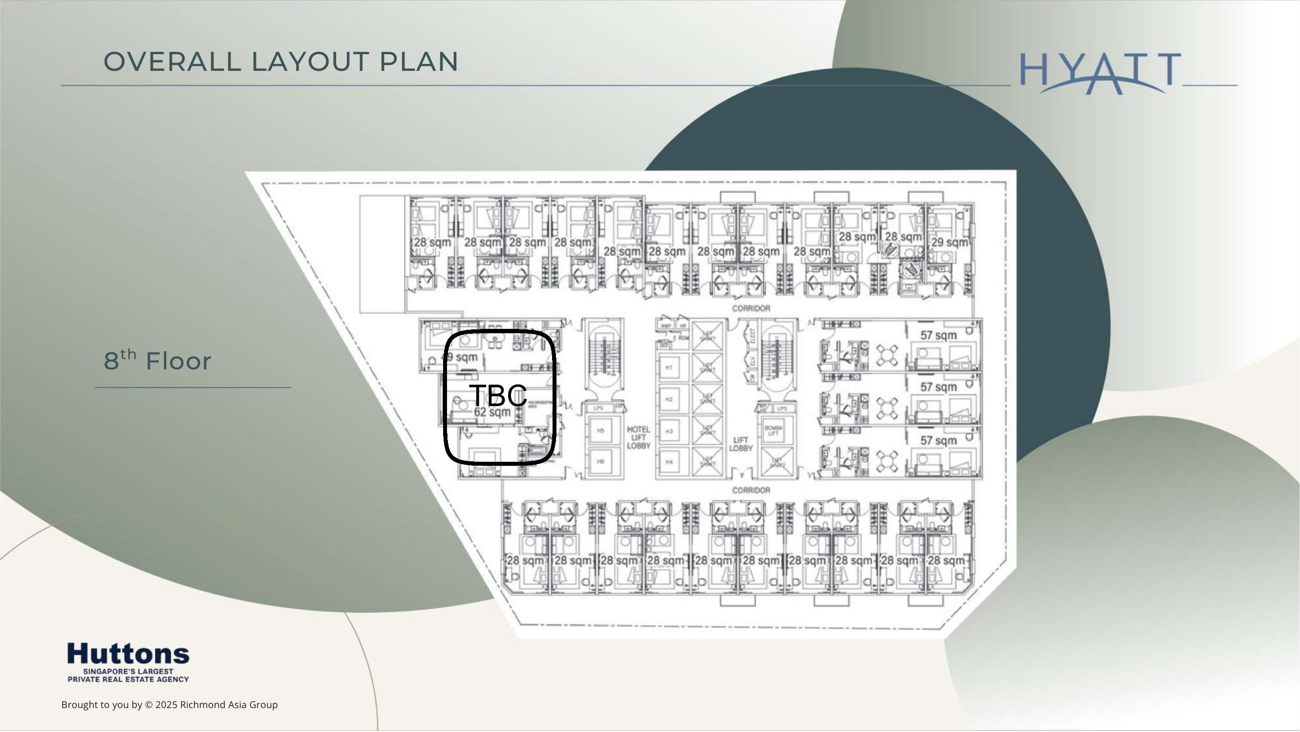 8th Floor Layout Plan