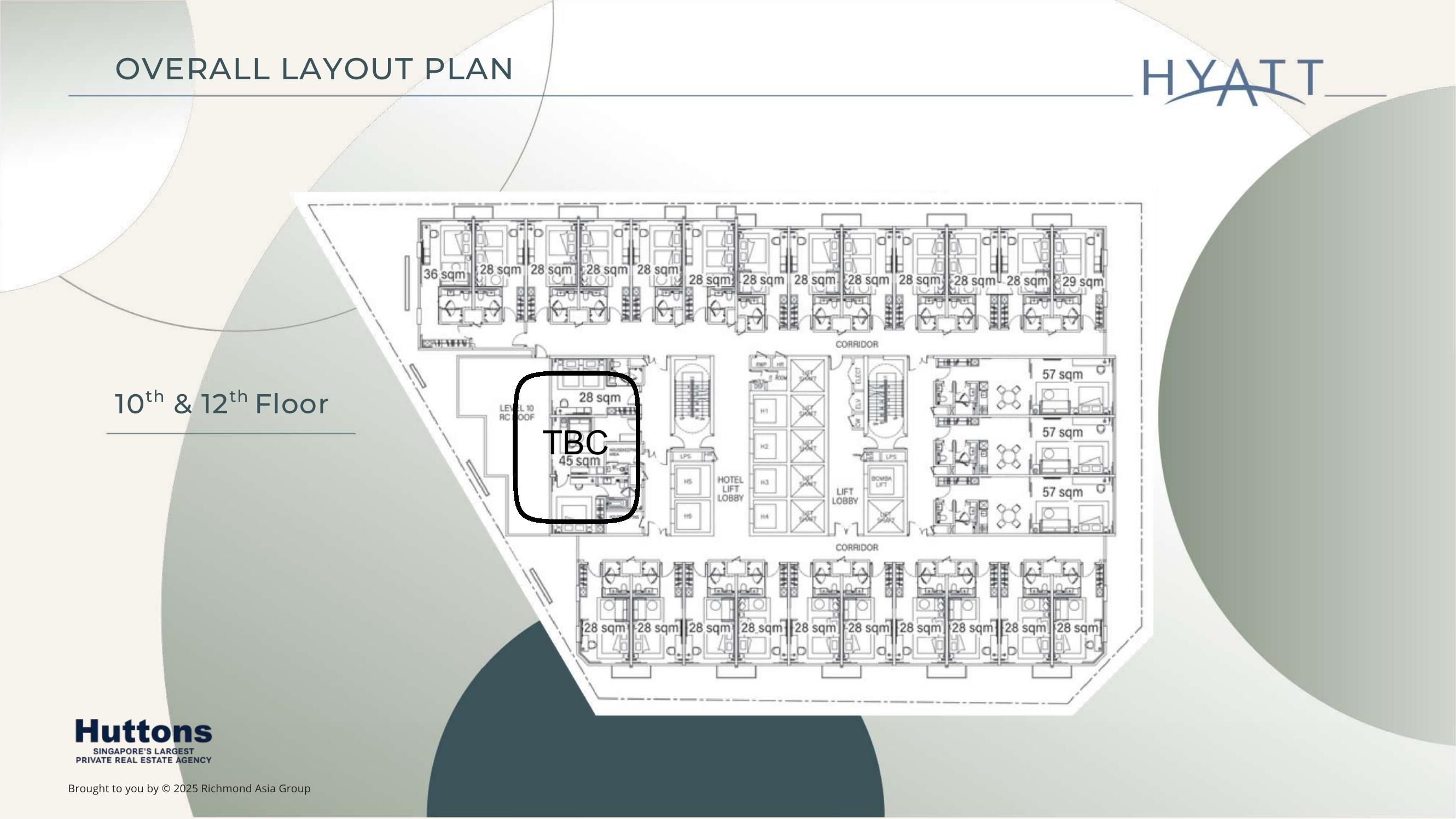 10th & 12th Floor Layout Plan