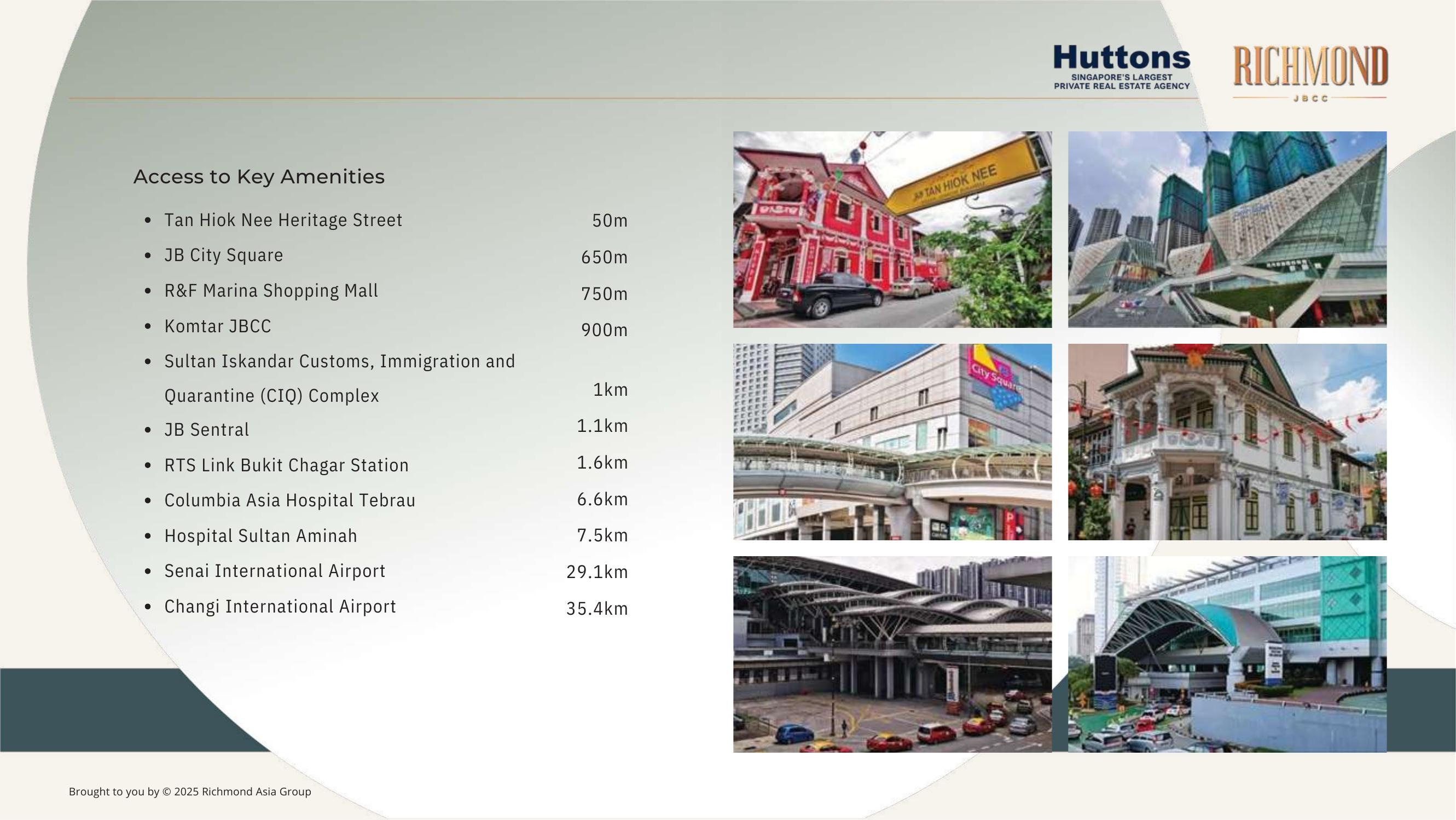 Richmond JBCC Access to Key Amenities